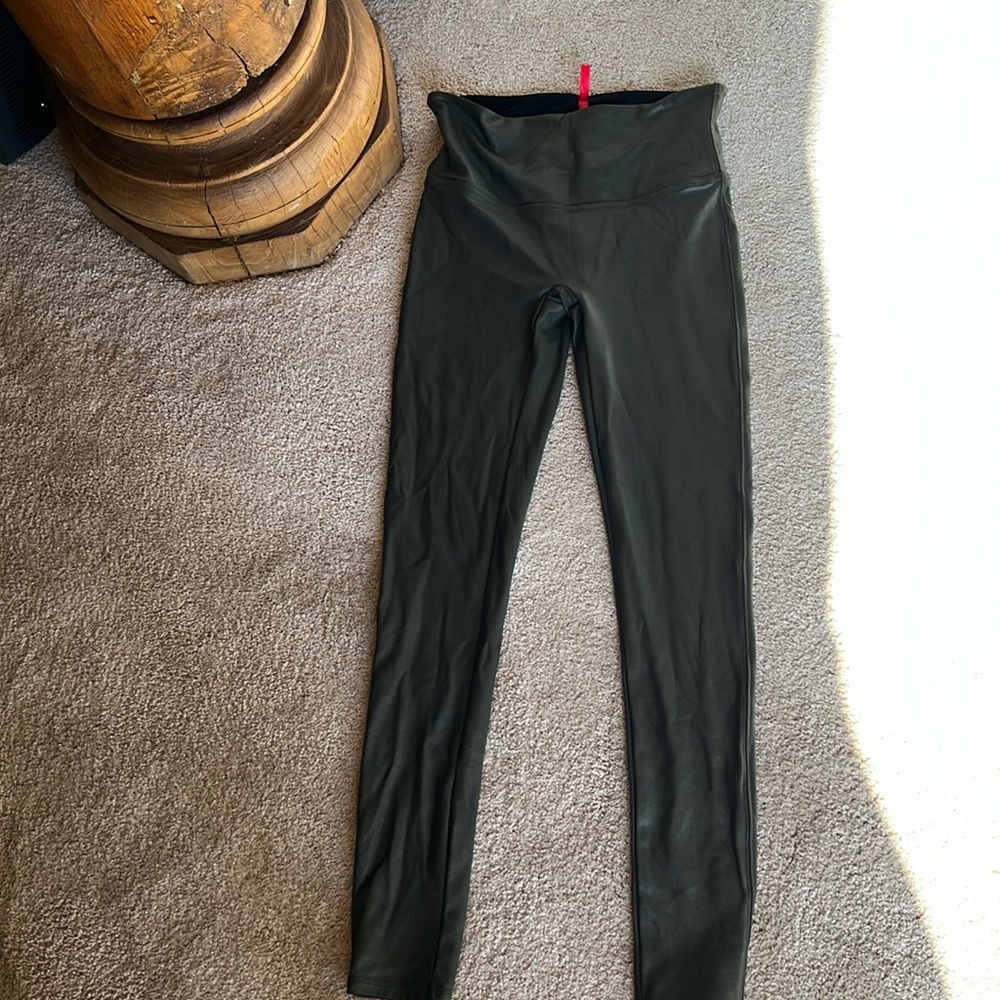 Spanx Faux Leather Leggings